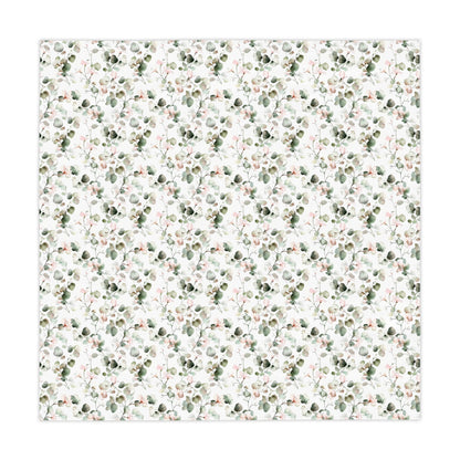 Charming Eucalyptus Pattern Tablecloth - Cottage Garden Decor