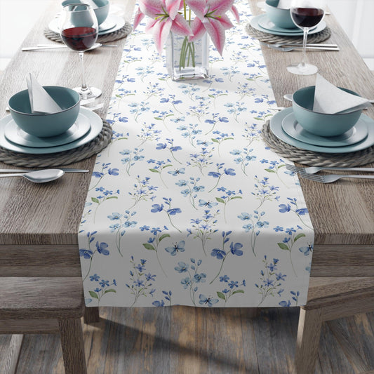 Table Runner (Cotton, Poly) - Cottage Garden Decor